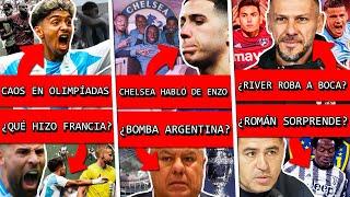 ROBO a ARGENTINA en OLIMPIADAS y FRANCIA armó CAOS+ CHELSEA borró a ENZO?+ COPA AMÉRICA 2028+ RIVER