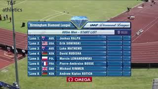 600M RUNNING WORLD RECORD