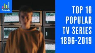 Top 10 Popular TV Series  | TIDA Animated Stat (1986-2019)