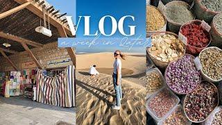 VLOG: Travel to Qatar with me for a week!