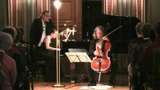 Lili Boulanger: "D'un Soir Triste", Peter Bruns / cello, Annegret Kuttner / piano, live