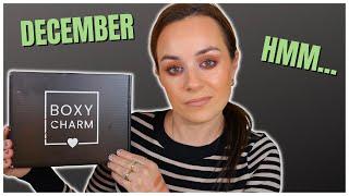 BOXYCHARM December 2021 base box unboxing