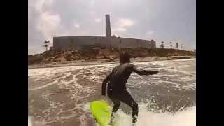 luke surfing in Carlsbad with SoCal Surf Lessons June 25th