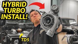 Fitting a HYBRID TURBO to a Defender 90 TD5!