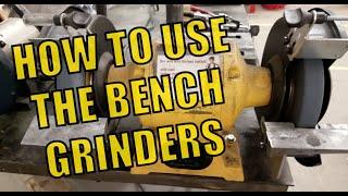 Using the Wire Wheel, Bench Grinder, CBN Wheels and Buffers