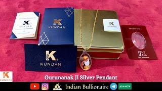 Kundan 10.11 Gram 999 Silver Pendant - Kundan Refinery Amazon Unboxing | Indian Bullionaire