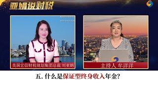 五. 什么是保证型终身收入年金？