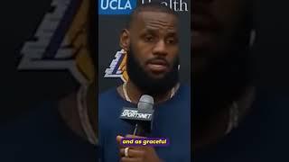 LeBron speaks on Victor Wembanyama  #shorts