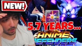 I Spent "5.7 YEARS" on the NEW Update 3 in Anime Defenders Roblox...