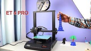 Unboxing and Review of Anet ET4 pro 3D Printer