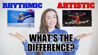 THE DIFFERENCE BETWEEN RHYTHMIC AND ARTISTIC GYMNASTICS EXPLAINED