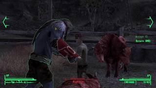 Fallout New Vegas, Part 13: Mystery of the Midnight Cow Thief (With Pip Boy Kev)