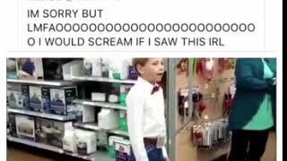 Walmart yodeling kid