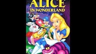 Digitized opening to Alice In Wonderland (1995 VHS UK)