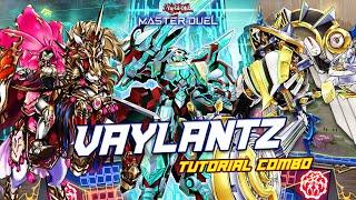 Master Duel - Vaylantz deck tutorial full combo Lock summon, Destroy, Negate - Step by step