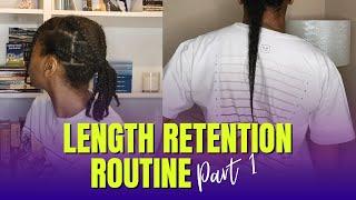 My Natural Hair Care Routine is Resulting in Growth (Type 4 Hair) | Part 1