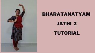 Bharatanatyam Jathi 2 Tutorial: Episode 80