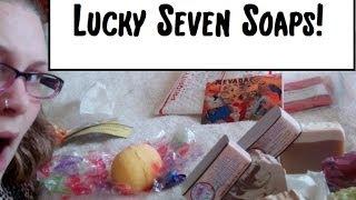 StarrSoaps haul/review of Lucky Sevens Soap Co