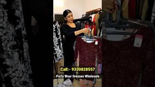 Branded Western Party Wear Dresses Wholesaler in Kolkata | Export Surplus #shorts