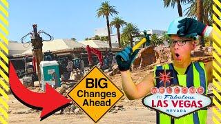 MIRAGE DEMOLITION, Venetian’s Big Move, F1 PAIN | Las Vegas August 2024 CONSTRUCTION Update