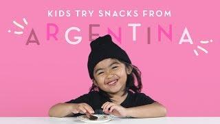 Kids Try Snacks From Argentina | Kids Try | HiHo Kids