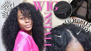 Trying The New Upgrade V-Part Wig *NO LEAVE OUT* Crochet Method! Ft. Unice Hair