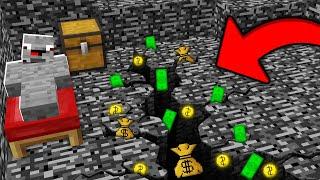 UNENDLICH GELD RISS in meiner Base Troll Minecraft LUCKY BLOCK BEDWARS