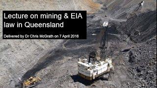 Mining law lecture 2016