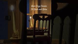 Your Cozy Corner, Sit Back and Relax #rain #ambience #asmr #candle #study