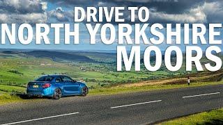 Drive to Blakey Ridge at North Yorkshire Moors - Summer vibes again! | 4K