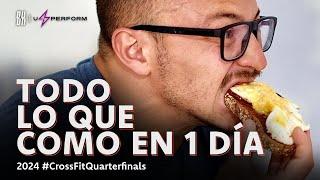 Mis comidas y suplementación  ​ | CrossFit Quarterfinals 2024 | #Uperform ​| Bryan Hernández