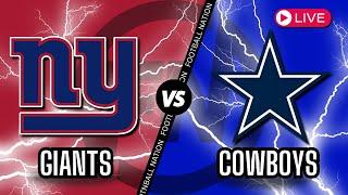 New York Giants VS Dallas Cowboys - Live Stream 