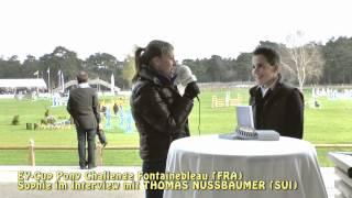 Interview THOMAS NUSSBAUMER (SUI) EY-Cup Pony Challenge Fontainebleau (FRA)