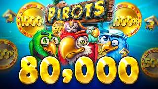 I spent $80,000 on EVERY BONUS FEATURE (PIROTS by ELK)