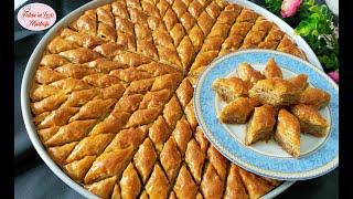 THE MOST IDEAL GUARANTEED BAKLAVA RECIPE FOR FESTIVAL️HOW TO MAKE CRASHY WALNUT HOME BAKLAVA️