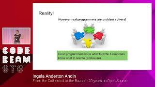 Ingela Anderton Andin -  Erlang - 20 years as open source