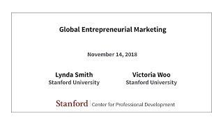 Stanford Webinar - Global Entrepreneurial Marketing, Lynda Smith and Victoria Woo