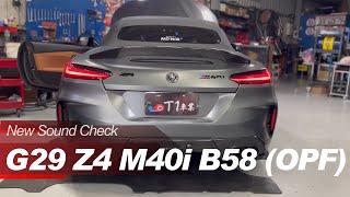 BMW G29 Z4 M40i OPF Idle Rev w/ Valvetronic Fi EXHAUST Catback X T1車業