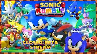 Sonic The VTuber is Ready to Rumble!【SONIC RUMBLE CLOSED BETA STREAM】