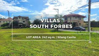 GOOD DEAL!! 242 sqm Vacant Lot in Villas South Forbes in Silang, Cavite