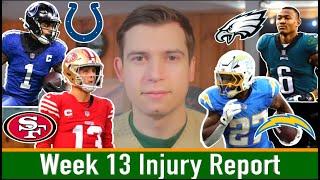 Week 13 Injury & Weather Updates + Final Rankings | 2024 Fantasy Football