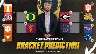 Chip Patterson predicts the College Football Playoff Bracket: Upsets early, Big 10 vs SEC title game