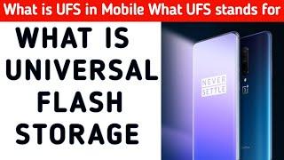 What is Universal Flash Storage? UFS 3.0 Phones UFS 3.0 Storage