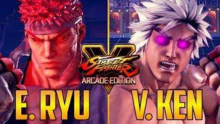 SFV ▰ Evil Ryu Vs Violent Ken In Street Fighter V