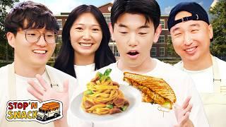 American High Schoolers try our Korean Bulgogi Sandwiches for the FIRST TIME