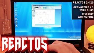 ReactOS on real hardware ThinkPad T430 with Btrfs and Ethernet working!