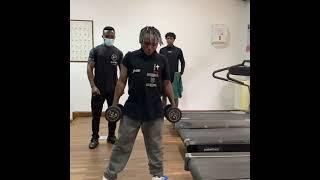 Daily Gist: Dancegodlloyd funny moments in the Gym