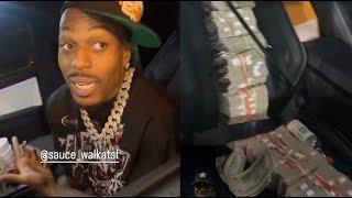 Sauce Walka Rides Around With $1M Cash Blessing The Homeless On Christmas