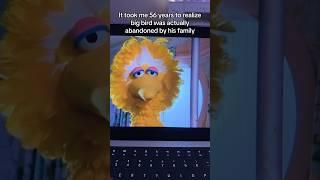 The ending is absolutely heartbreaking… #bigbird #sesamestreet #sad #sadmoment #sadcartoon