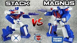 Comparison: X-Transbots MX-22 Commander Stack VS Takara Tomy MP-22 Ultra Magnus